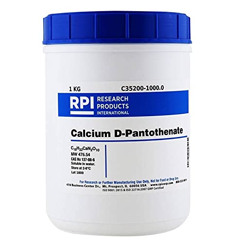 Research Products International Calcium D-Pantothenate 1 Kilogram - RPI