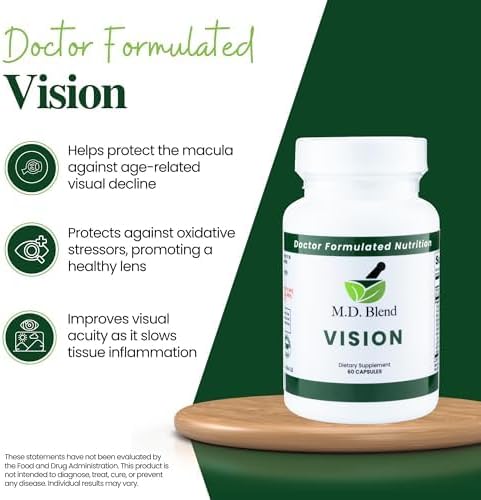 Vision Expertly Formulated Lutein and Zeaxanthin Supplements for Eye Health AREDS2 Preservision Support Astaxanthin Zinc Thiamine Eye Vitamins A &amp C - 90 Capsules (Pack of 3)