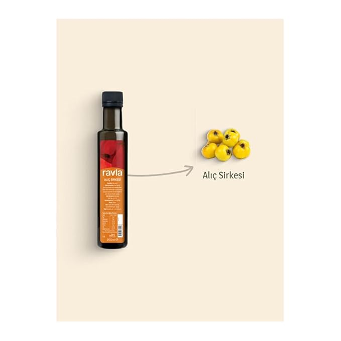 Natural Hawthorn Vinegar 250 ml - (DOĞAL TÜRK ALIÇ SİRKESİ)