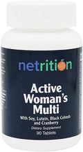 Netrition Active Women's Multivitamin Formula 90 Tablets