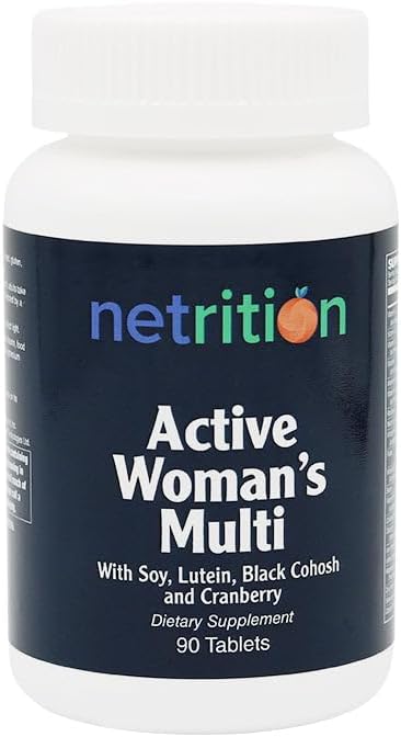 Netrition Active Women's Multivitamin Formula 90 Tablets