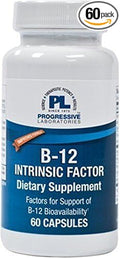 Progressive Laboratories - B-12 Intrinsic Factor 60 caps by Progressive Labs