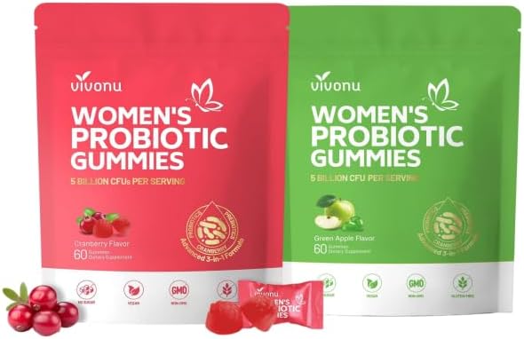VivoNu Viginal Probiotics for Women Women Probiotic Gummies