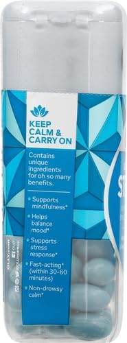 OLLY Ultra Strength Goodbye Stress SoftgelsGABAAshwagandhaL-Theanine and Lemon BalmStress Relief Supplement -60 Count (Pack of 2)