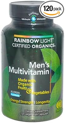 Certified Organics Men's Multivitamin 120 Veggie Caps