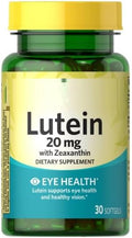 SEDLAV Lutein with Zeaxanthin Dietary Supplement 20 mg 30 Count Sticker