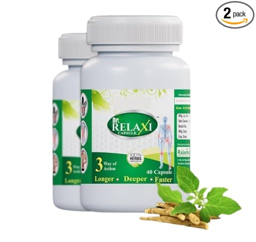 Dr.Relaxi Capsules - 80 Capsules (40Caps Each) 2Pack