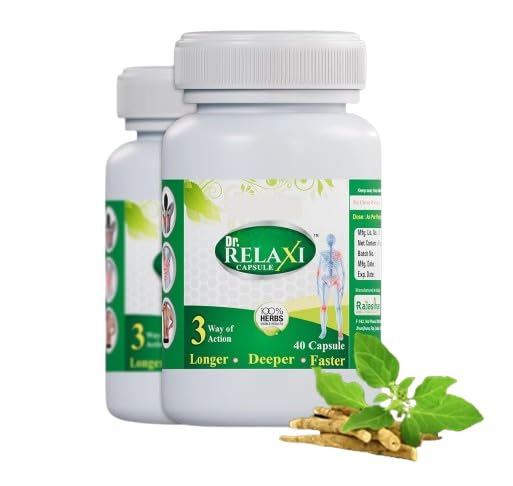 Dr.Relaxi Capsules - 80 Capsules (40Caps Each) 2Pack