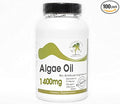 Algae Oil 1400mg ~ 100 Capsules - No Additives