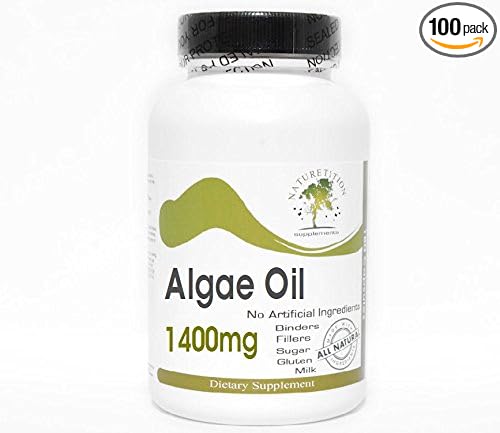 Algae Oil 1400mg ~ 100 Capsules - No Additives