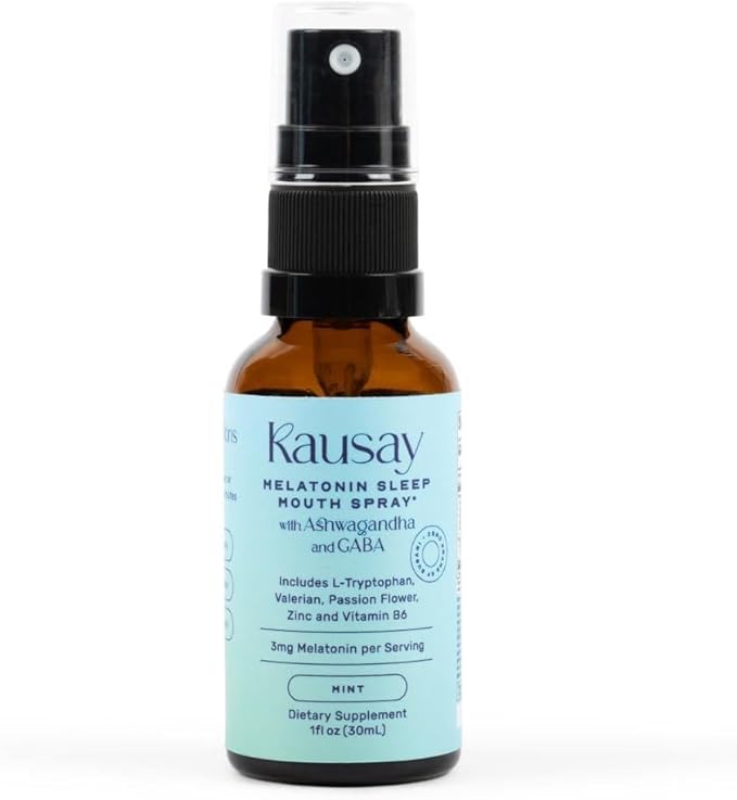 Sleep Mouth Spray | Melatonin + Botanical Blend | Alcohol- &amp Sugar-Free | Mint | 30 mL