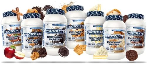 VMI Sports | ProtoLyte Whey Isolate Protein Powder | Low Calorie Whey for Weight Loss and Muscle Gain | Digestive Enzymes | Non-GMO (1.6 lb Chocolate Fudge Cookie)