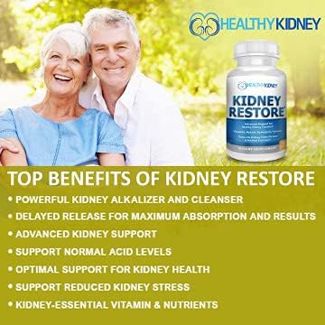 Kidney Restore &amp Kidney Shield 2-Pack Bundle for Kidney Cleanse Support Kidney Function Renal Health and More