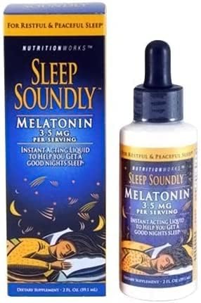 Sleep Soundly Melatonin 2-Ounce Bottles (Pack of 3)