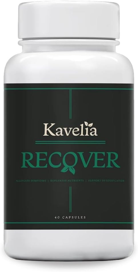 Recovery - Pre &amp Post Drinking Aid Liver Support Hydration Electrolytes with Dihydromyricetin DHM Milk Thistle Vitamin B Willow Bark Quercetin - 10 Servings