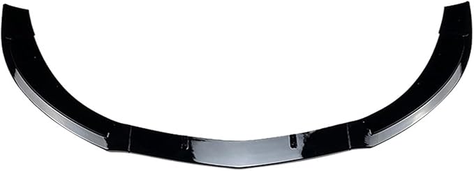 Front Bumper Separation Lip Spoiler Diffuser Protective Cover. Compatible for Benz CLA C117 Grade CLA200 260 CLA45 AMG 2013-2015 (Color : Gloss Black)