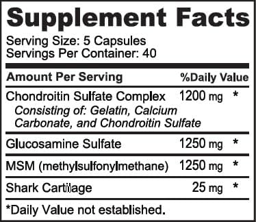 Aoratos Chondroitin 200 Capsules