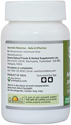 Sri Sri Tattva Ashwagandha 500Mg Tablet - 60 Count (Pack of 2)