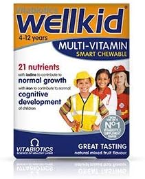 Vitabiotics Wellkid Multi-Vitamin 4-12 Years