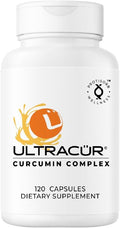 UltraCur Curcumin Complex Supplement - Ultra Bioavailable High Absorption Turmeric Curcumin Supplement for Joint Muscle &amp Brain Support - Patented Protisorb for Premium Absorption – 120 Capsules
