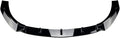 Car Front Bumper Lip Spoiler Diffuser Canary Lip. Compatible for Mercedes CLA 45 AMG C118 CLA C118 Grade 2019-2023 (Color : Glossy Black)