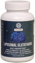 Liposomal Glutathione – Antioxidant Support for Brain Heart Eye Respiratory &amp Immune Wellness – BIO-111 for Absorption – Vegan Non-GMO Gluten-Free – 60 Capsules