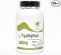 L-Tryptophan 500mg ~ 100 Capsules - No Additives ~ Naturetition Supplements