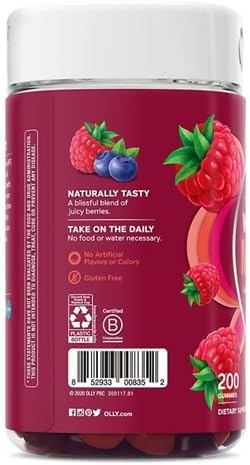 Women's Berry Multivitamin Gummies for Health and Immune Support 200 Count
