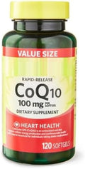 SEDLAV Rapid-Release CoQ10 100 mg Softgels 120 Count Sticker Developed to Support Consistent Supplement Use