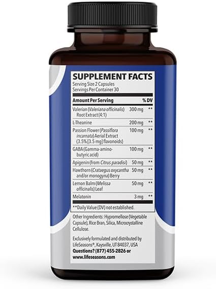 LifeSeasons Rest-ZZZ Extra Strength + Immuni-T Bundle – Natural Sleep &amp Immune Support – Fall Asleep &amp Stay Asleep Boost Immunity &amp Defend Against Seasonal Challenges – 60 Capsules &amp