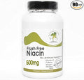 Flush Free Niacin 500mg ~ 90 Capsules - No Additives ~ Naturetition Supplements