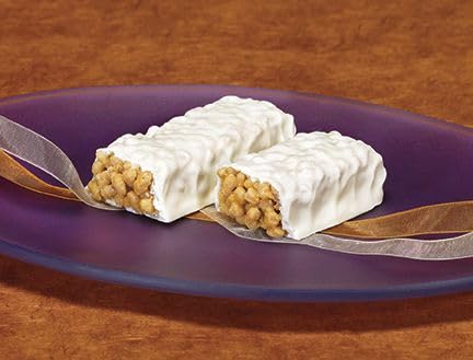 Nutmeg State Nutrition - High Protein Snack Bars 15g Protein 160 Calories Low Sodium 19g Carbs 6g Fiber 7 Servings Per Box (Vanilla Caramel Crunch)
