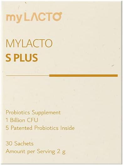 S Plus Probiotics 2g x 30-Day Supply Premium Lactobacillus for Helps with Smooth Digestion and Dieting.