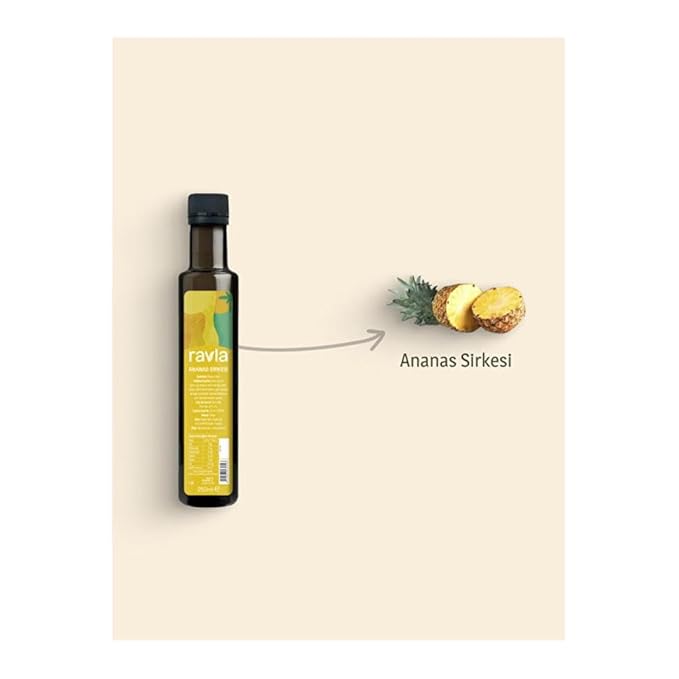 Natural - Organic - Pineapple Vinegar - 250 ml - (DOĞAL TÜRK ANANAS SİRKESİ)
