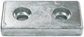B &amp S Marine Anodes ZINC Plate Grand Albin