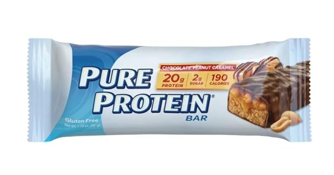 Pure~Proteins Bar Nutrient Rich Snacks with High Protein for Energy Support Minimal Sugar Gluten-Free Variety Pack 20g Protein BULK ~ (23 Pack) ~ (1 Pack - Mix).