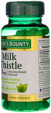 Nb NAT Milk Thistle Caps Size 100ct