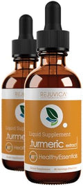 Healthy Essentials Turmeric - Turmeric Root Extract with Natural Curcumin - Liquid Delivery for Better Absorption - Supports Joint Health