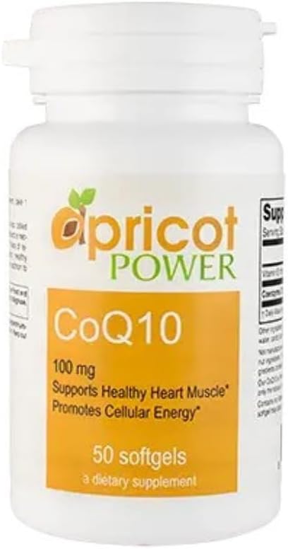 CoQ10 Supplement by A Power | 50 Count | Support Health Body Function | Non-GMO and Gluten Free