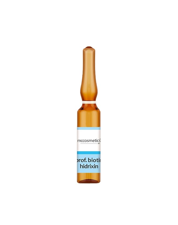 NY | Prof. Biotin Hidrixin | Revitalizing Ampoules with Biotin (Vitamin B7) 0.1% | For Skin &amp Scalp Appearance | 10 x 2ml | Made in Spain