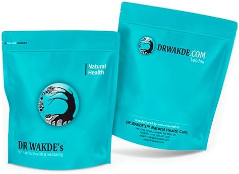 DR WAKDE's Organic Ashwagandha Powder (Indian Ginseng | Withania somnifera) - 1kg (2.2lb) | Pure Raw &amp Dried Powder | Ayurvedic Herb | Vegan | Nothing Added Nothing Removed | Same Day Dispatch