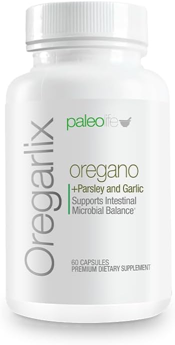 Paleolife - Oregarlix - Premium Gut Health Supplement. Microbial Balance with Premium Prebiotics - Help Keep Good Bacteria Healthy &amp Growing - 100% Natural (1-Pack)