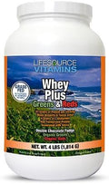 LifeSource Vitamins Whey Plus Greens &amp Reds Phyto Foods (4 pounds)