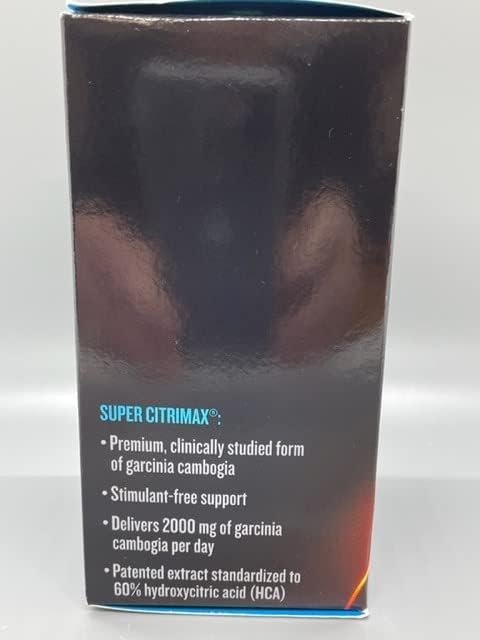 GNC Slimvance BodyDynamix Super Citrimax | Garcinia Cambogia | 60 Count