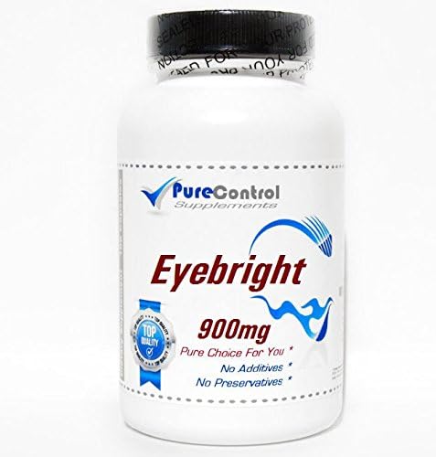 Eyebright 900mg // 100 Capsules // Pure // by PureControl Supplements