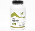 Zinc Picolinate 25mg ~ 100 Capsules - No Additives ~ Naturetition Supplements
