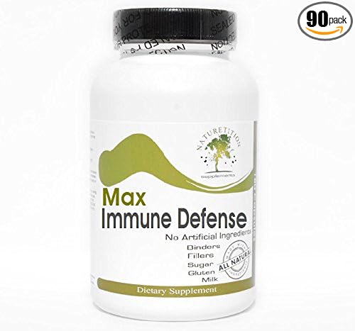 Max Immune Defense ~ 90 Capsules - No Additives ~ Naturetition Supplements