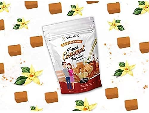 BariatricPal 30-Day Bariatric Vitamin Bundle (Multivitamin ONE 1 per Day! Chewable with 45mg Iron - Mixed Berry and Calcium Citrate Soft Chews 500mg with Probiotics - French Caramel Vanilla)