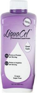 Global Health Products LiquaCel Liquid Protein 3 Pack of 32 Ounces Grape