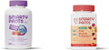 SmartyPants Toddler Multivitamin Gummies: Omega 3 Fish Oil (EPA/DHA) Vitamin D3 C Vitamin B12 B6 &amp Organic Kids Multivitamin Gummies: Probiotics Omega 3 (ALA) Vitamin D3 C Vitamin B12